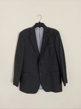 Brooks Brothers 346 Explorer Fitzgerald Fit Charcoal Gray Men’s Blazer 40R